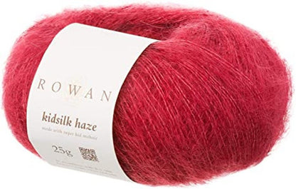 Kidsilk Haze Yarn from Rowan. A blend of Mohair and Silk