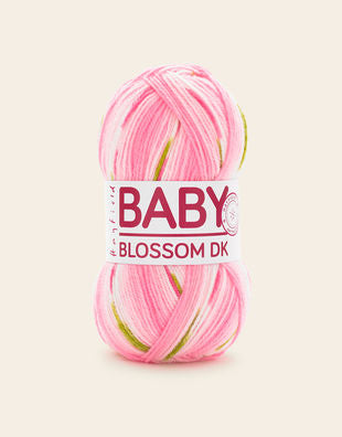 Hayfield Baby Blossom. A Chunky yarn in Acrylic and Nylon.