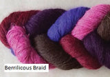 Superfine 400 Braid from Yarn and Soul, Colorway: Berrilicous