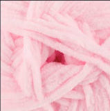 Flutterby Chunky from Jamrs Brett. A light and fluffy supersoft Polyester in solids and prints