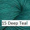 Hampton Yarn form Cascade Yarns. Color #15 Deep Teal