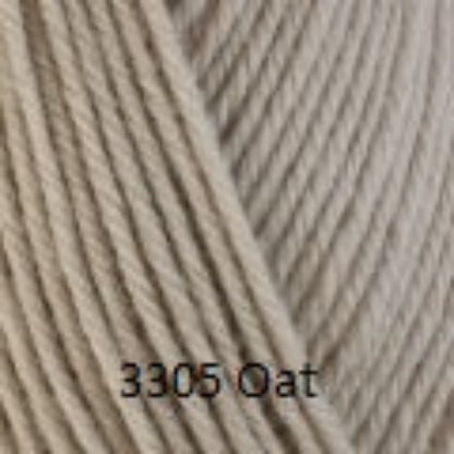 Berroco Ultra Wool, a superwah worsted weight yarn. Color 3305 Oat