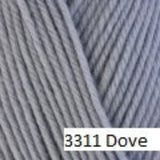 Berroco Ultra Wool, a superwah worsted weight yarn. Color 3311 Dove
