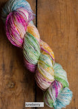 Twizzlefoot Yarn from Mountain Colors.  Color Juneberry